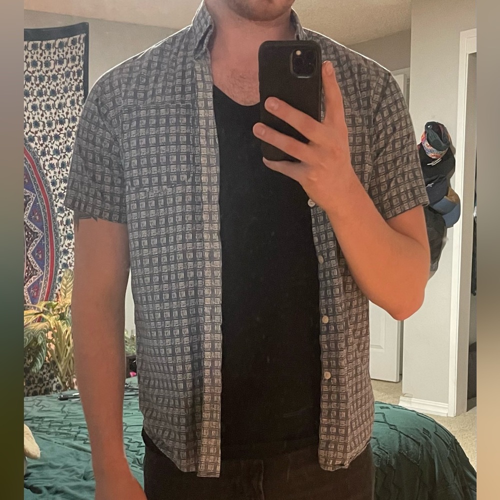Button Down Short Sleeve Shirt